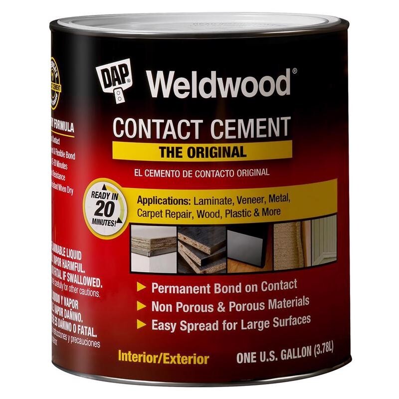 DAP WELDWOOD High Strength Rubber The Original CONTACT CEMENT 1 Gallon