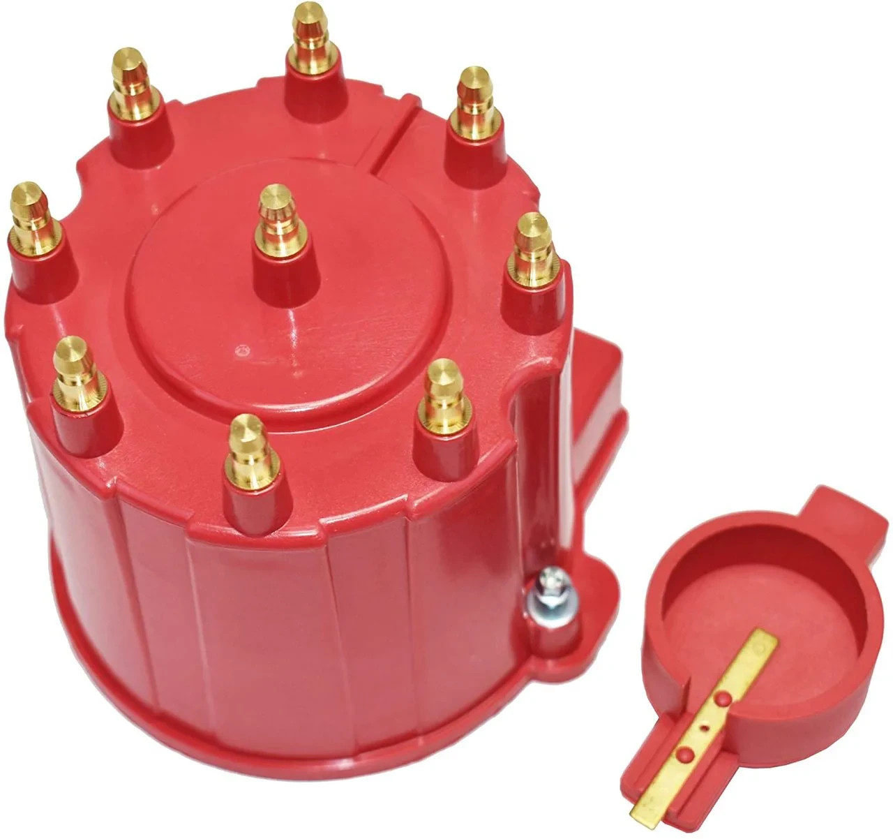 EFI Distributor Cap & Rotor Kit RED Fits GM 454 305 350 V8 1987–1997