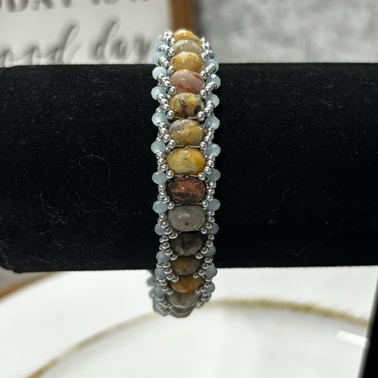 Handmade Flat Spiral Bracelet