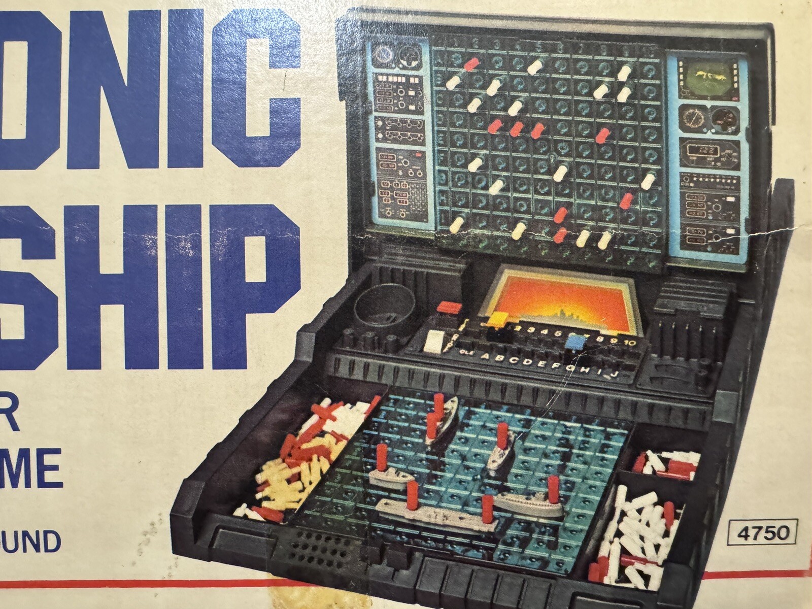 Vintage 1977 Milton Bradley Electronic Battleship Missing Instructions