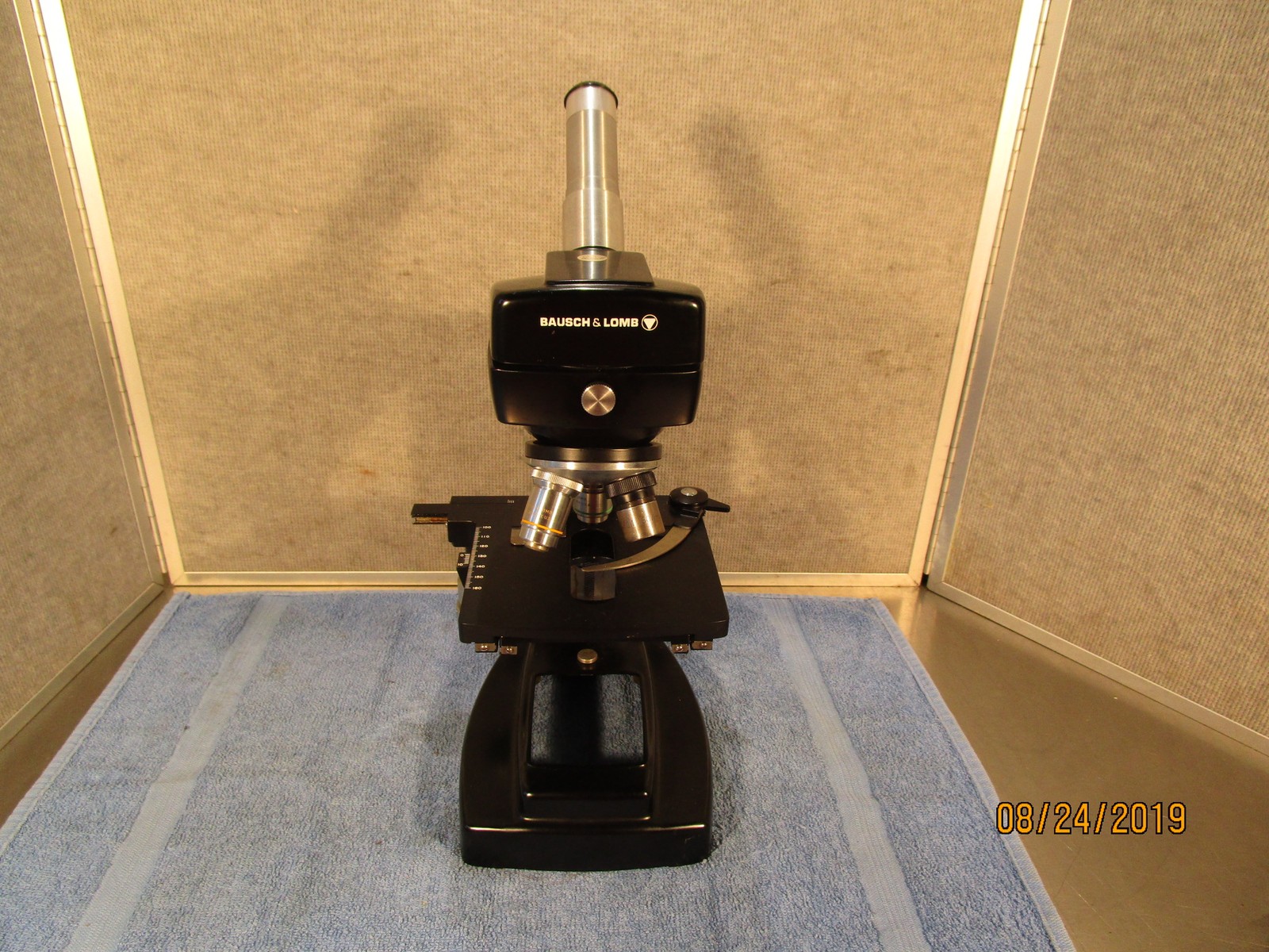 Vintage Bausch & Lomb Microscope