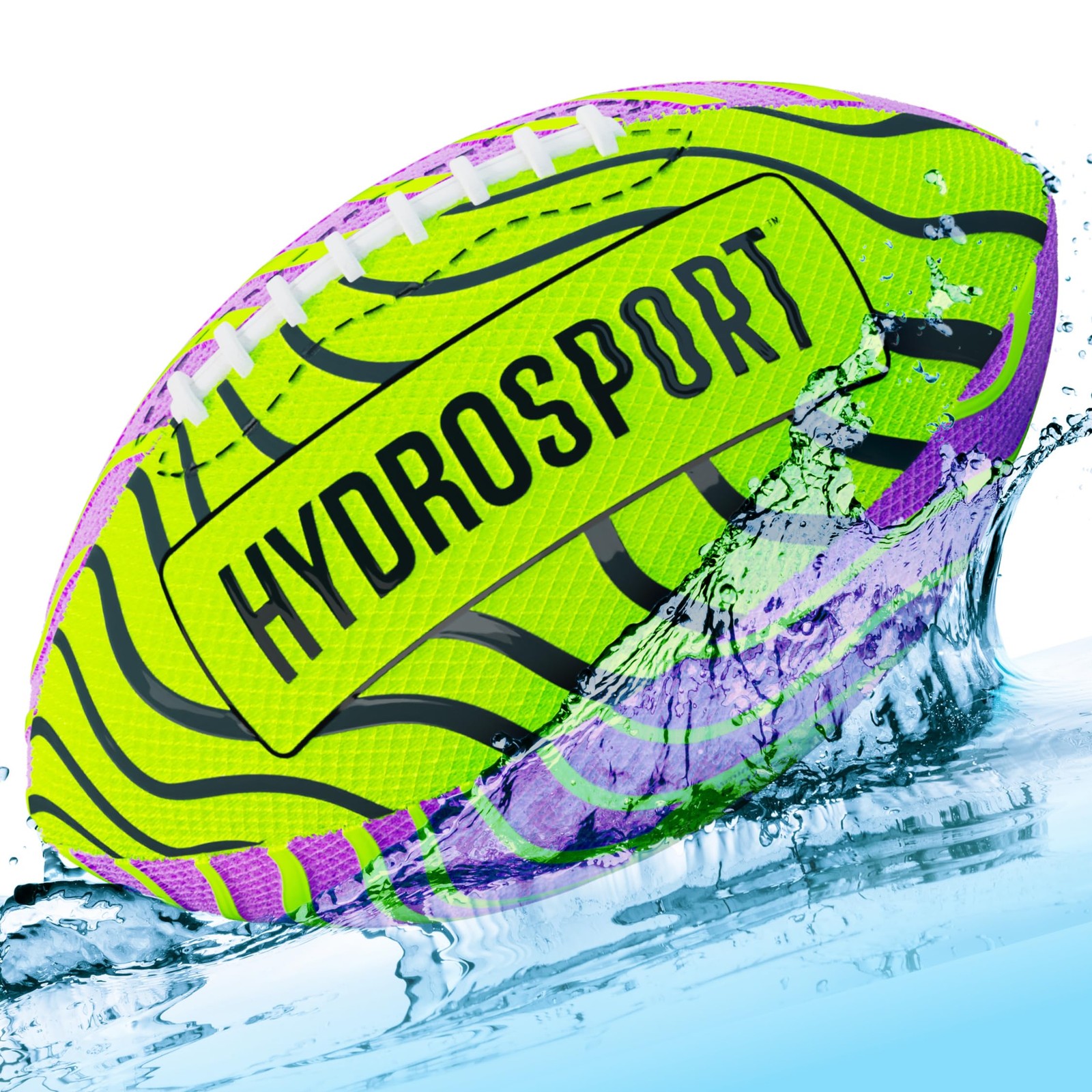 HydroSport Water Football for Pool, Beach, Lake - Waterproof Pool Toys Green