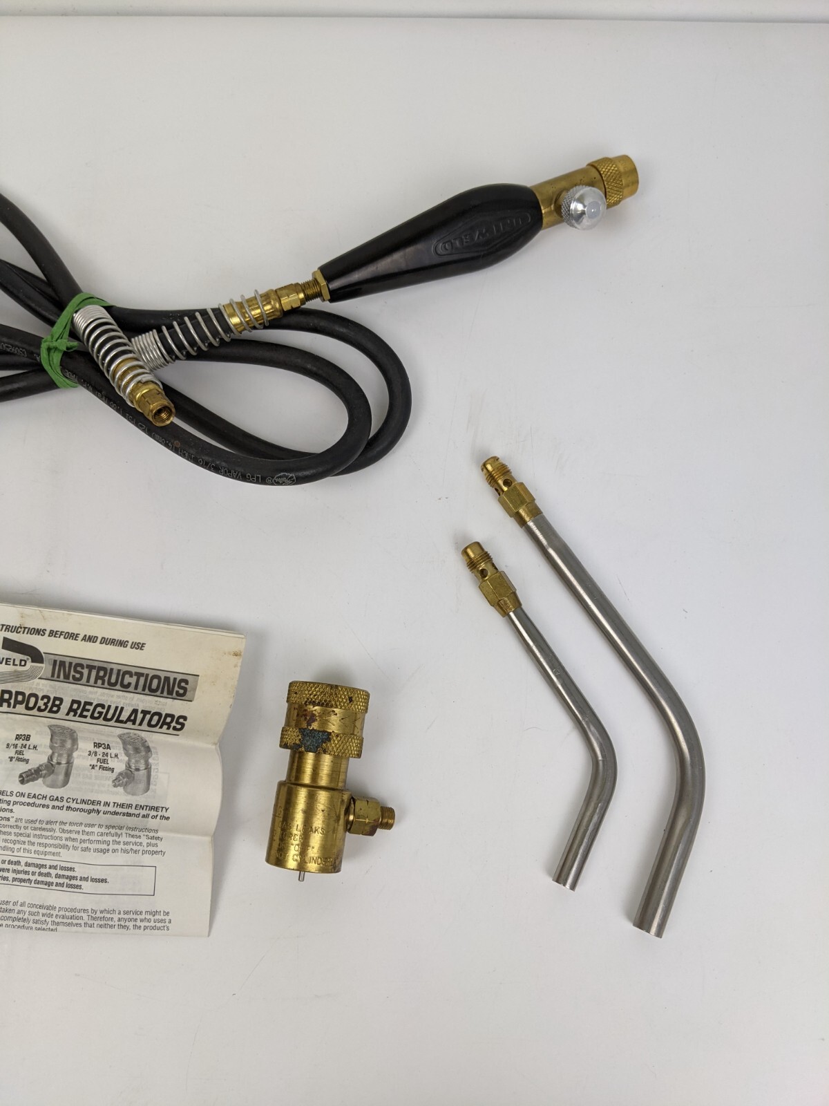 Uniweld RP3 Regulator Hose Tips Lot SM36 SM38