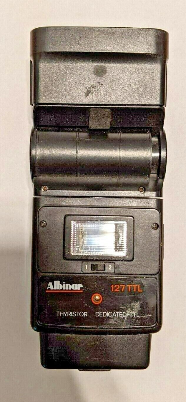 ALBINAR 127TTL THYRISTOR DEDICATED CAMERA FLASH FOR NIKON PENTAX MINOLTA