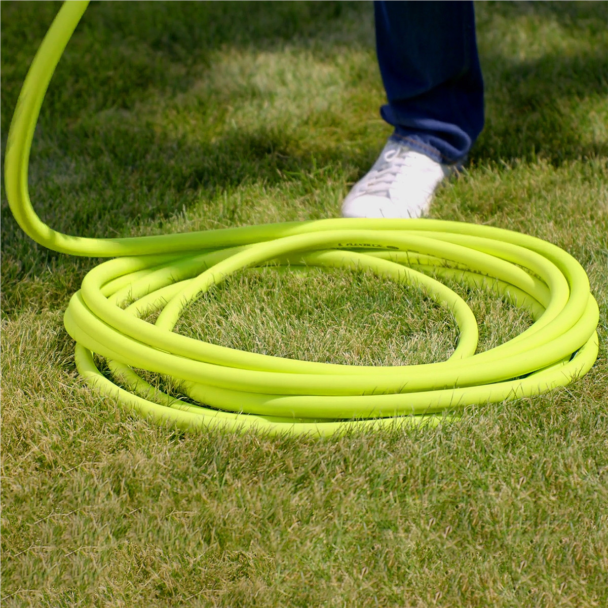 Legacy Manufacturing Flexzilla Garden Hose, 3/4" x 75', 3/4" - 11 1/2 GHT Fittin