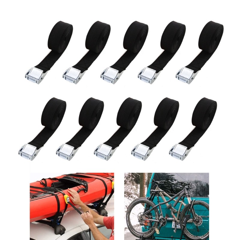 10 Pcs Lashing Straps Tie Down Straps Luggage Bunding Meet Strapping Needs