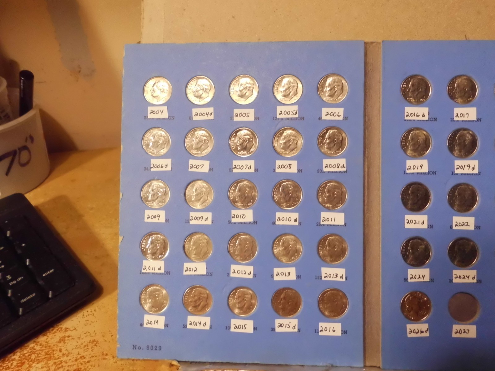 ROOSEVELT DIME COMPLETE 1965 - 2026 COMPLETE P&D SET #OCP282