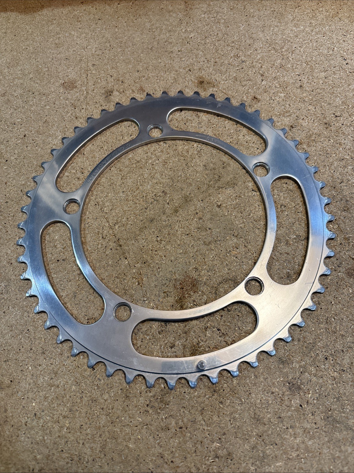 campagnolo nuovo record Large Chainring 53 Tooth 144 BCD - Good Used Condition