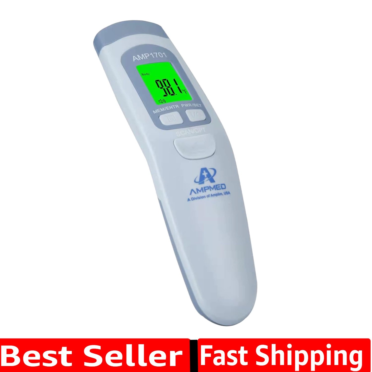 Medical Grade Forehead Thermometer for Adults, Kids, Baby, Non-Contact Digita...