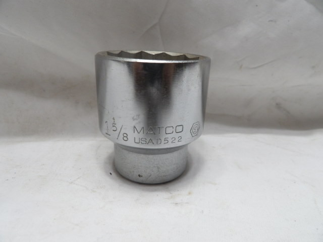 Matco 3/4" Drive 1-5/8" Chrome 12 pt Socket D522 - Made in the USA