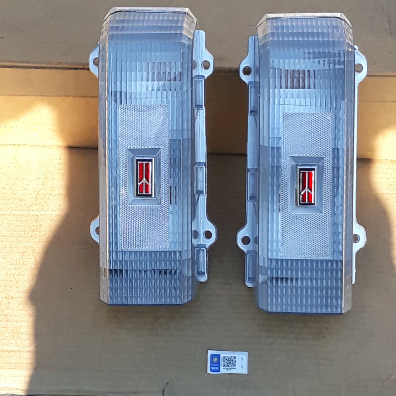 1986, 1987, 1988 Cutlass Supreme CUSTOM CLEAR Tail Lights, Tail Light Set Garcia