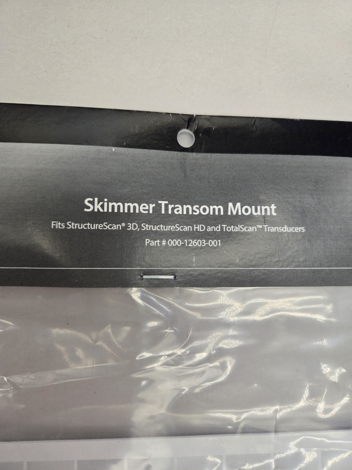 lowrance totalscan skimmer transom mount 000-12603-001 Unopened Structurescan