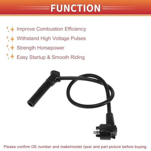 Car Spark Plug Coil Wires Ignition Coil Harness Cable for Explorer 1997-2000
