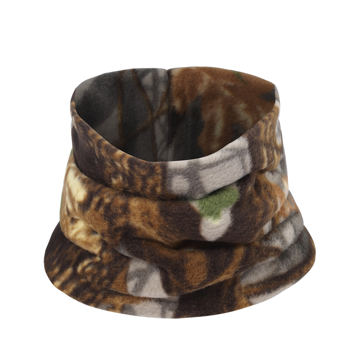 Winter Camouflage Fleece Neck Warmer Ski Face Mask Thermal Windproof Neck Gaiter