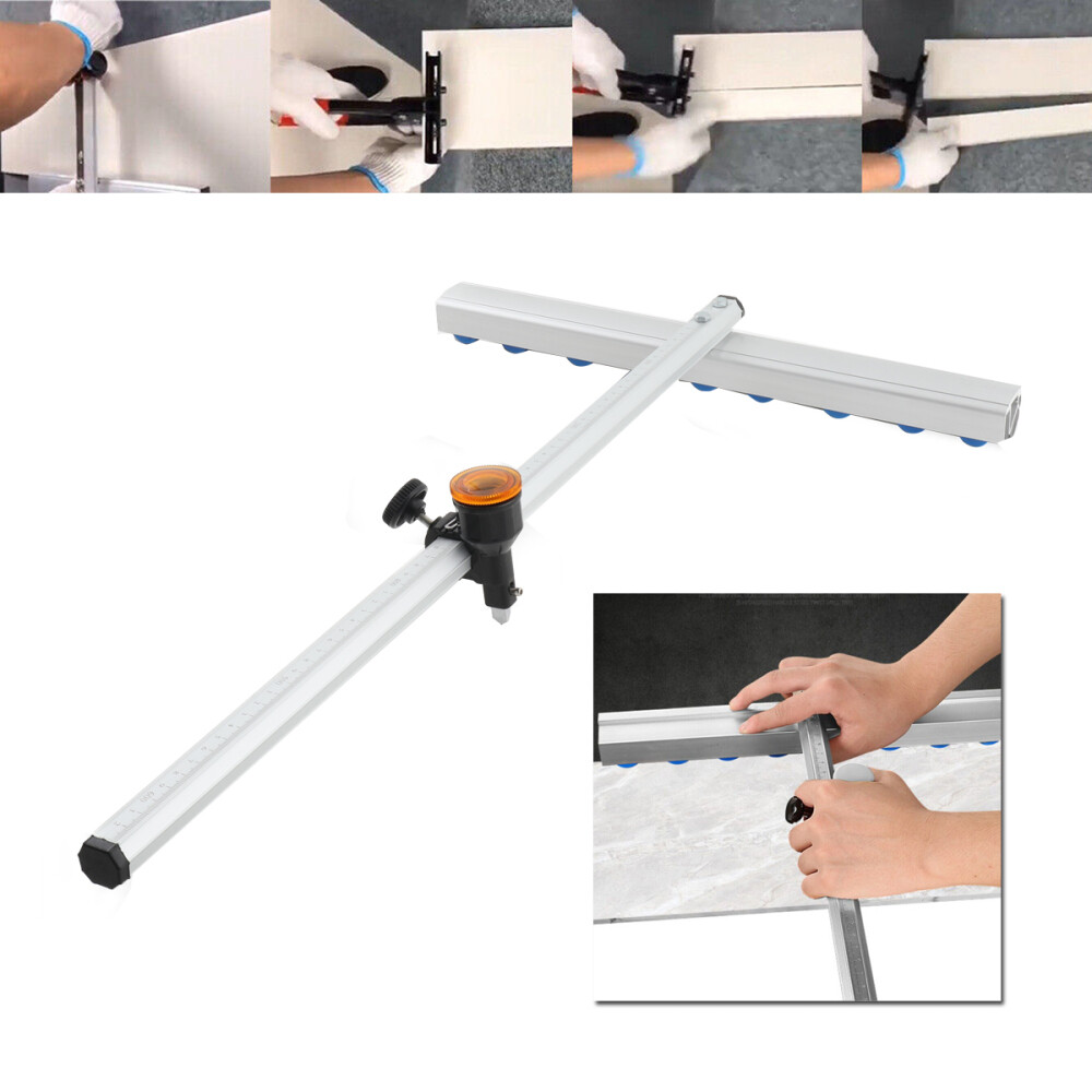 60cm Oil Tile/Glass Cutter T-type Oil Feed Speed Sheet Glass Cutting Tools Alu