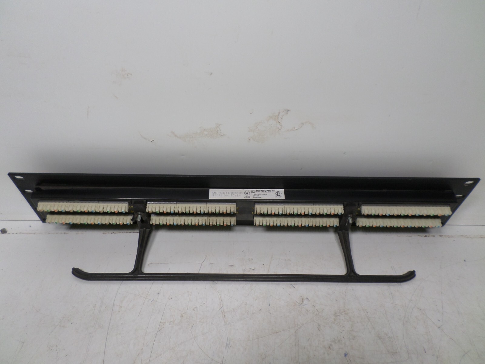 Ortronics OR-851000304 24 Port CAT5E Patch Panel Clarity Rack Mount