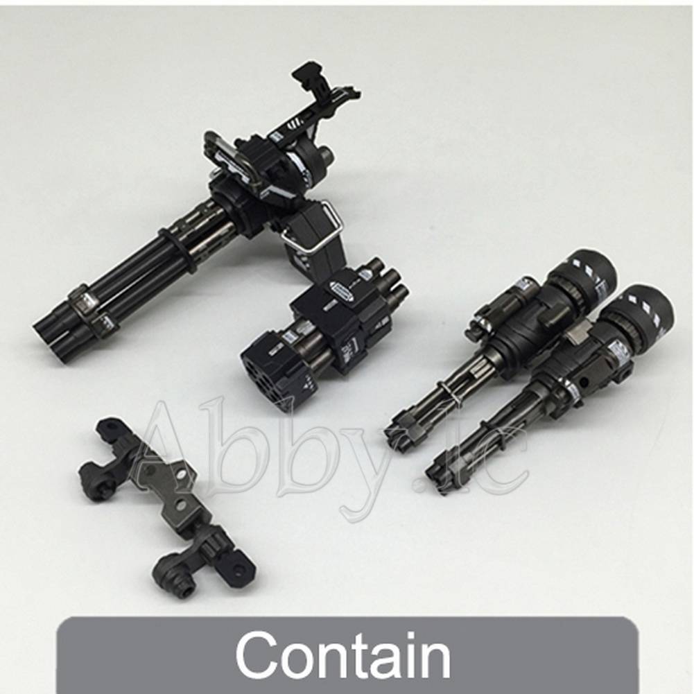 Special MS Weapon 01 Gatling for Metal Slug Vehicle Tank Gunner MG 1/100 Kampfer