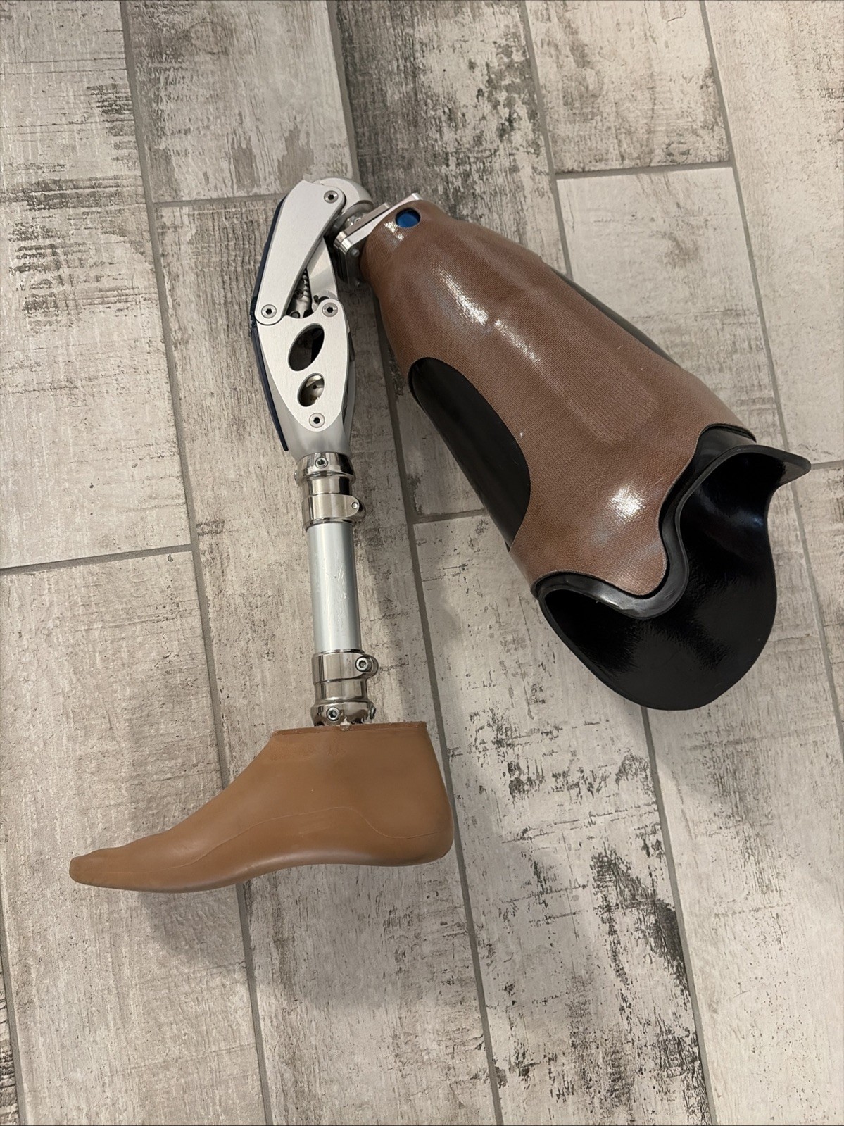 Otto Bock EBS Above Knee Prosthetic Leg And Foot