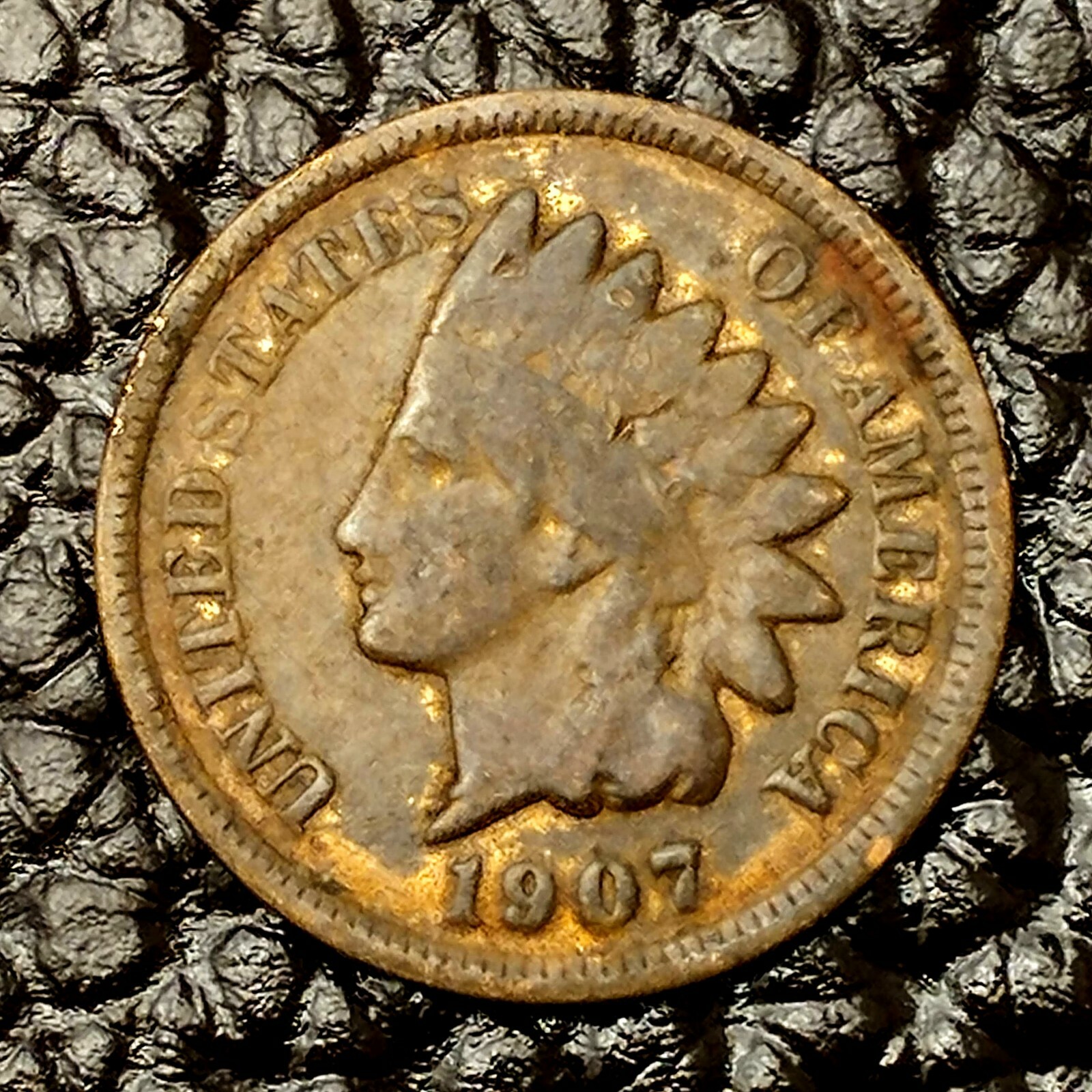 1907 Indian Cent ~ VERY GOOD (VG) Condition ~ COMBINED SHIPPING!