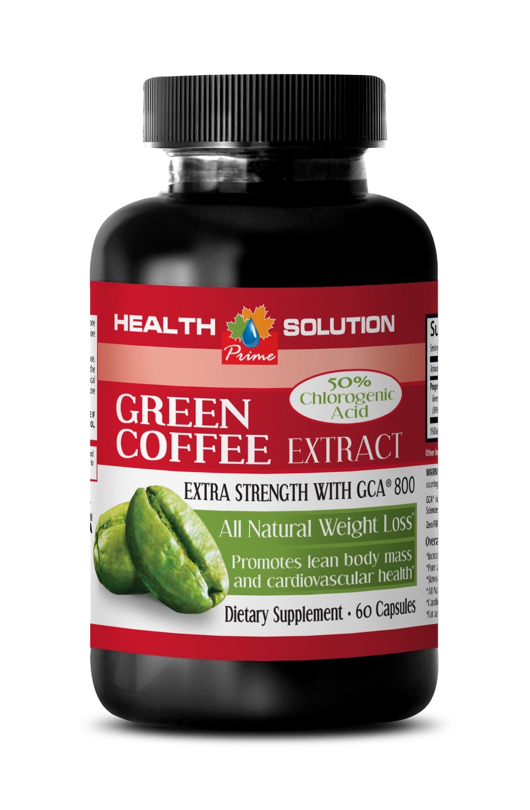 Anti-Oxidant GREEN COFFEE EXTRACT WITH GCA® 800 Immune Enhancer 1 Bot