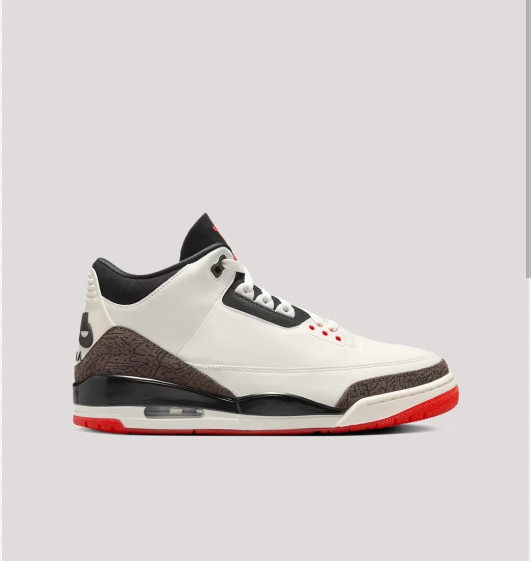 Nike Air Jordan 3 Retro Sneakers World’s Best Dad IF4396-103 Youth Size (4.5Y)