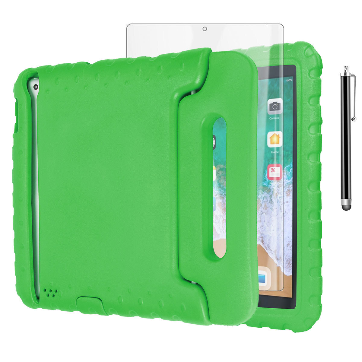 Kids Case For iPad 9th 8th 7th 6th 5th Generation Shockproof Handle Stand Cover