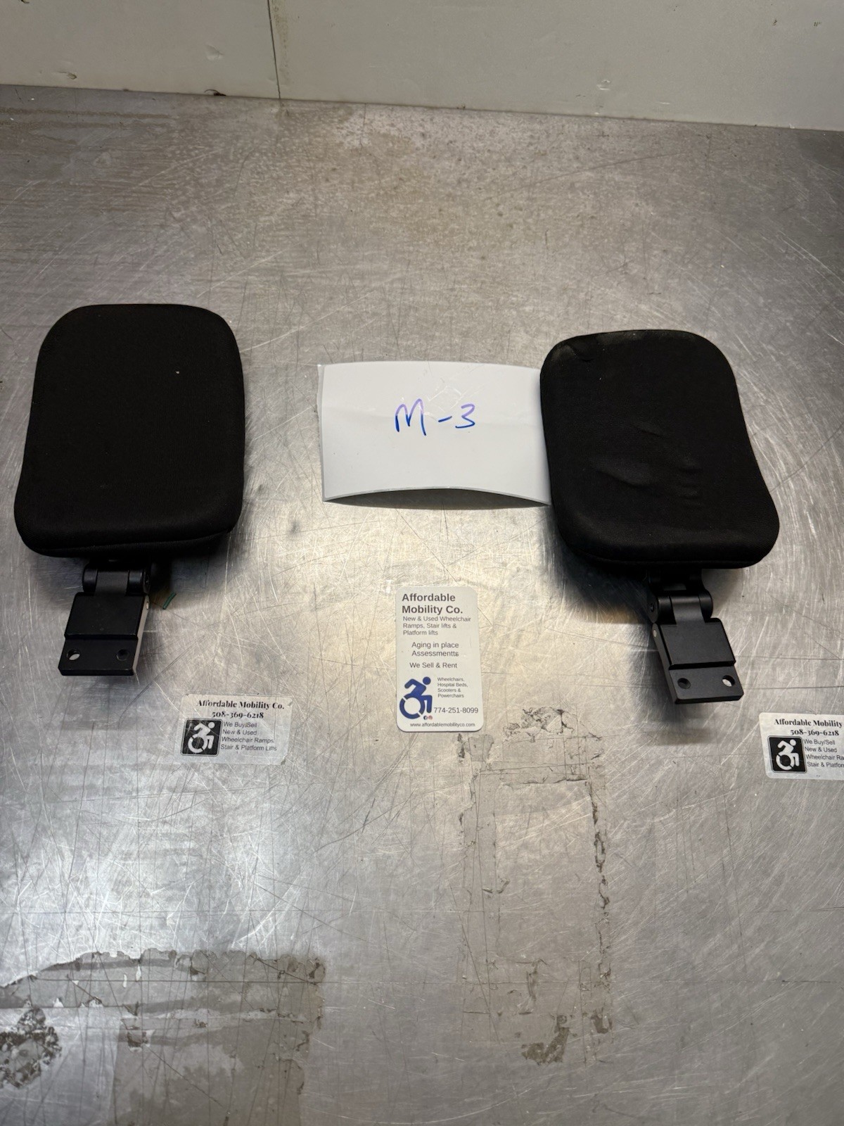 Quantum Powerchair Swing away Chest Laterals Set of 2  M3