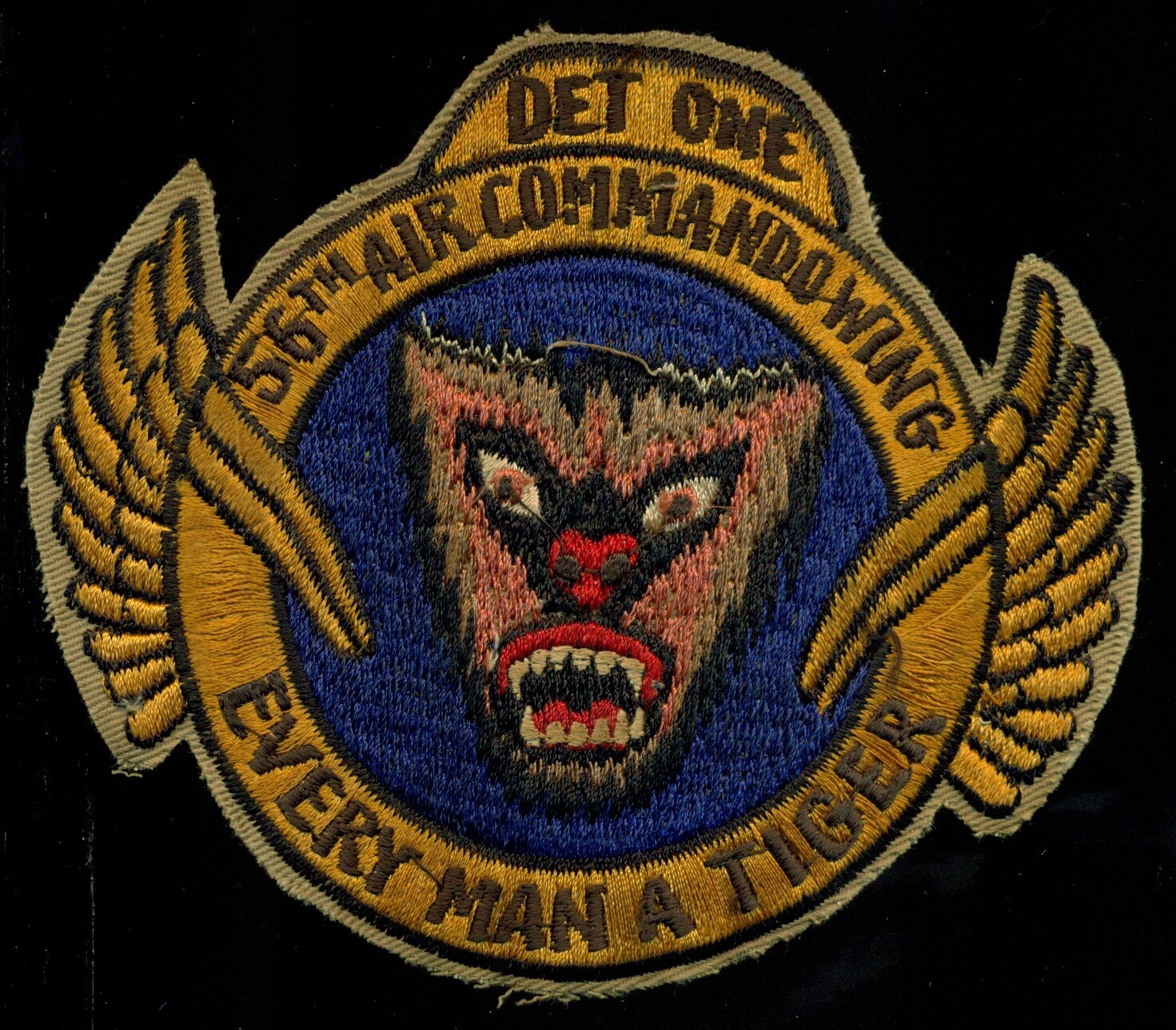 USAF 56th Air Commando Wing Det One Vietnam Patch JU