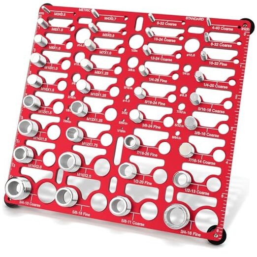 55 Thread Checker - Nut and Bolt 55 Thread Checker - Lightweight & Portable