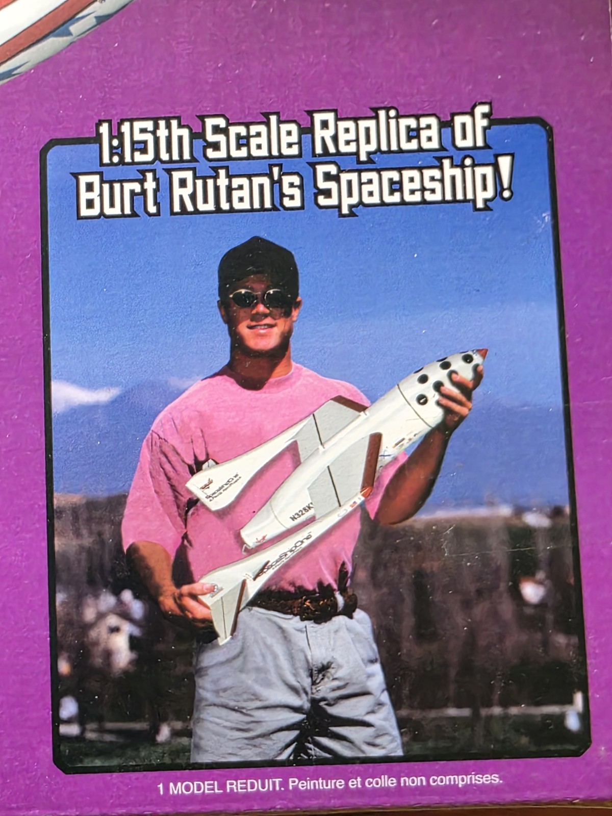 Estes E-Powered Space Ship One #2196 Flying Model Rocket Kit Length 26"