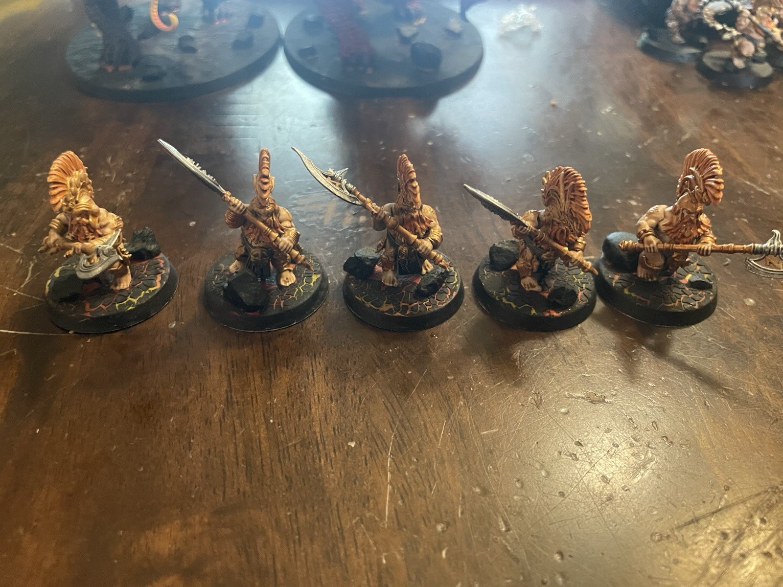 Auric Hearthguard [x5] Fyreslayers [Warhammer AOS]. S5