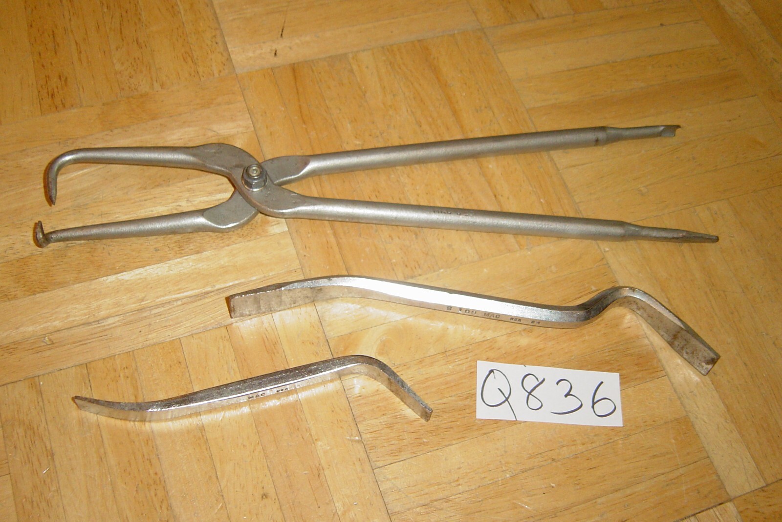 MAC TOOLS 3 PIECE BRAKE SPRING PLIERS, ADJUSTING SPOONS