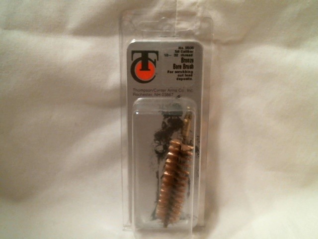 Thompson Center .58 cal bronze bore brush 10/32 thread