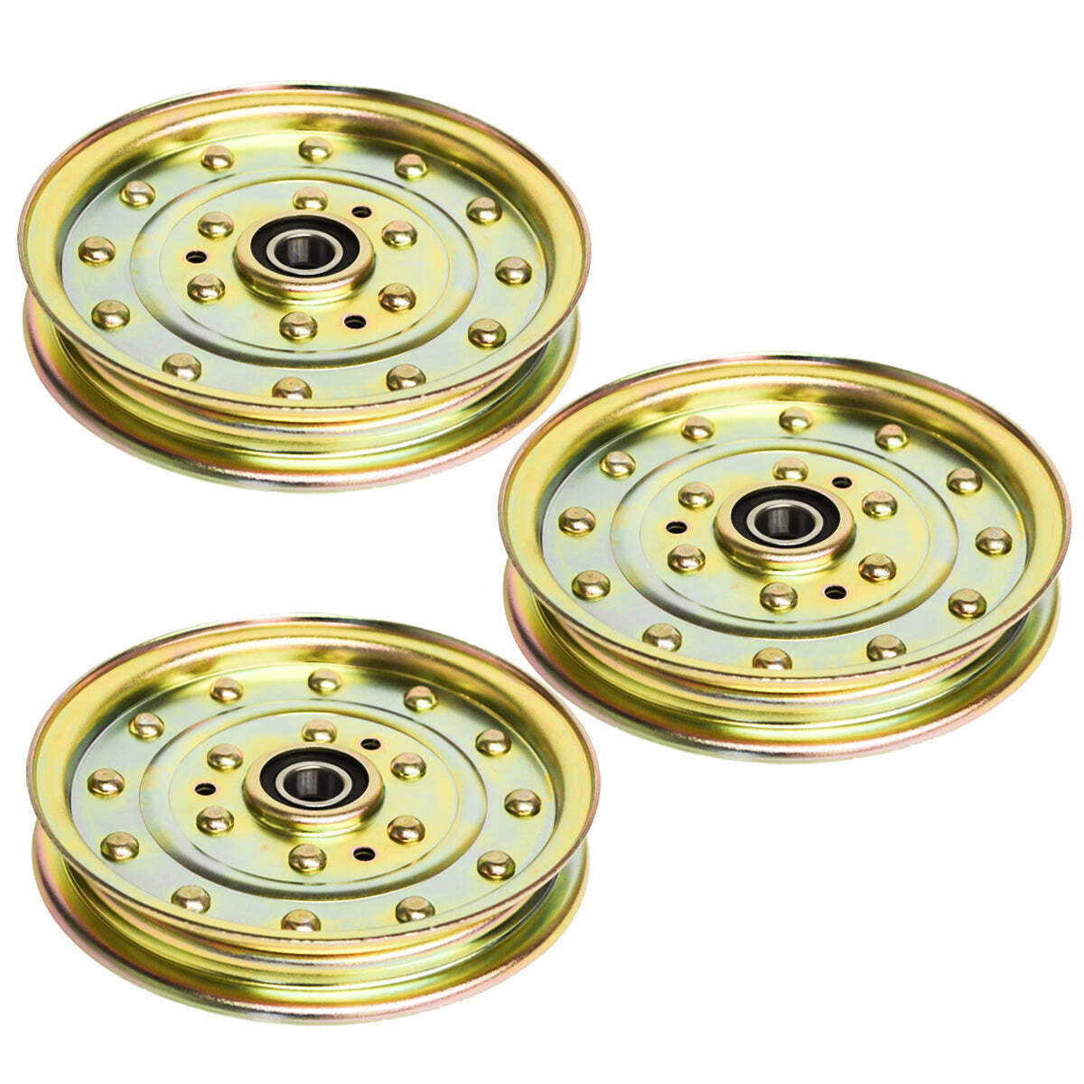 (3) Idler Pulley for Exmark 1-633109 116-4667 1164667 633109 539102610