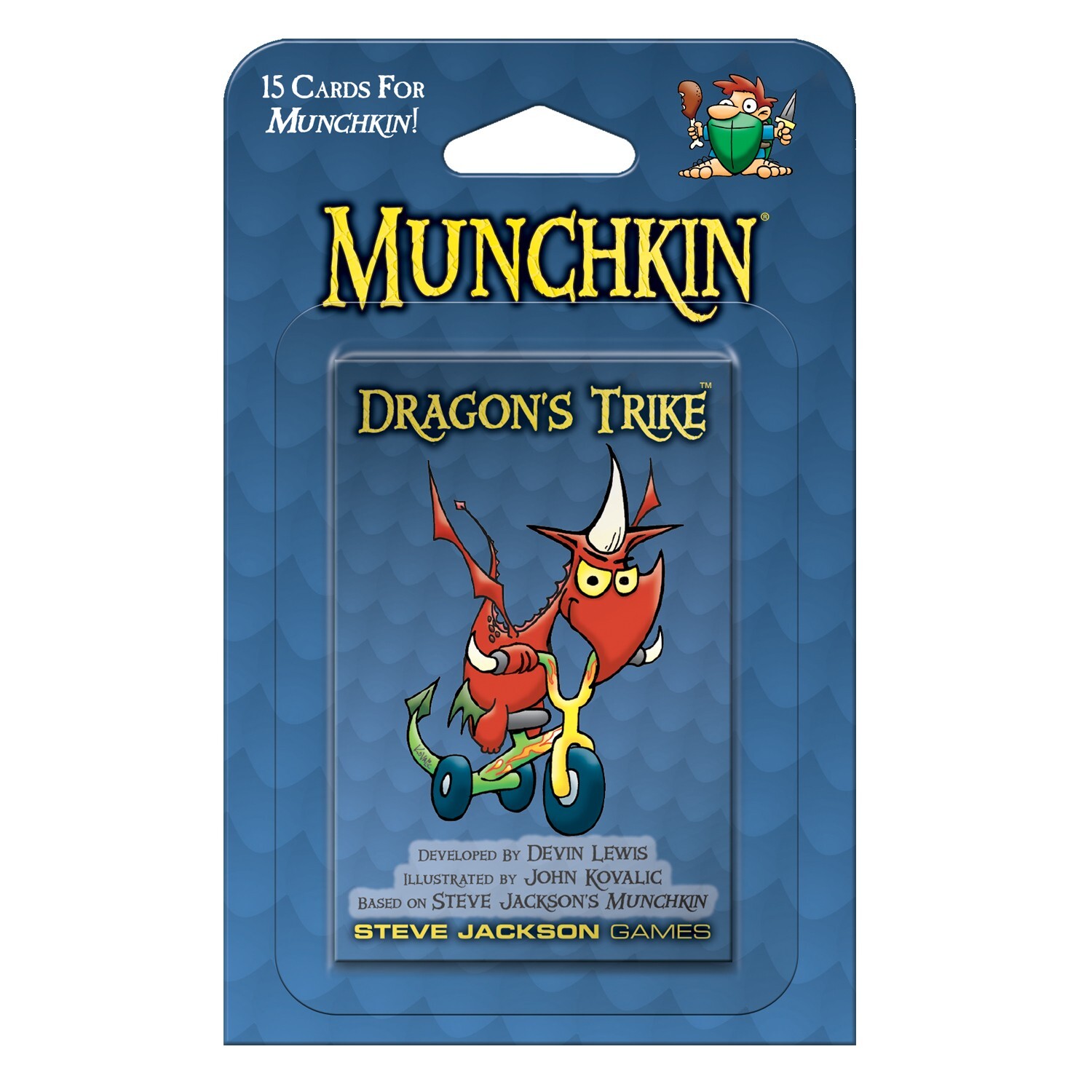 Munchkin Dragon's Trike 15 Card Game Expansion Steve Jackson Games Booster 4251