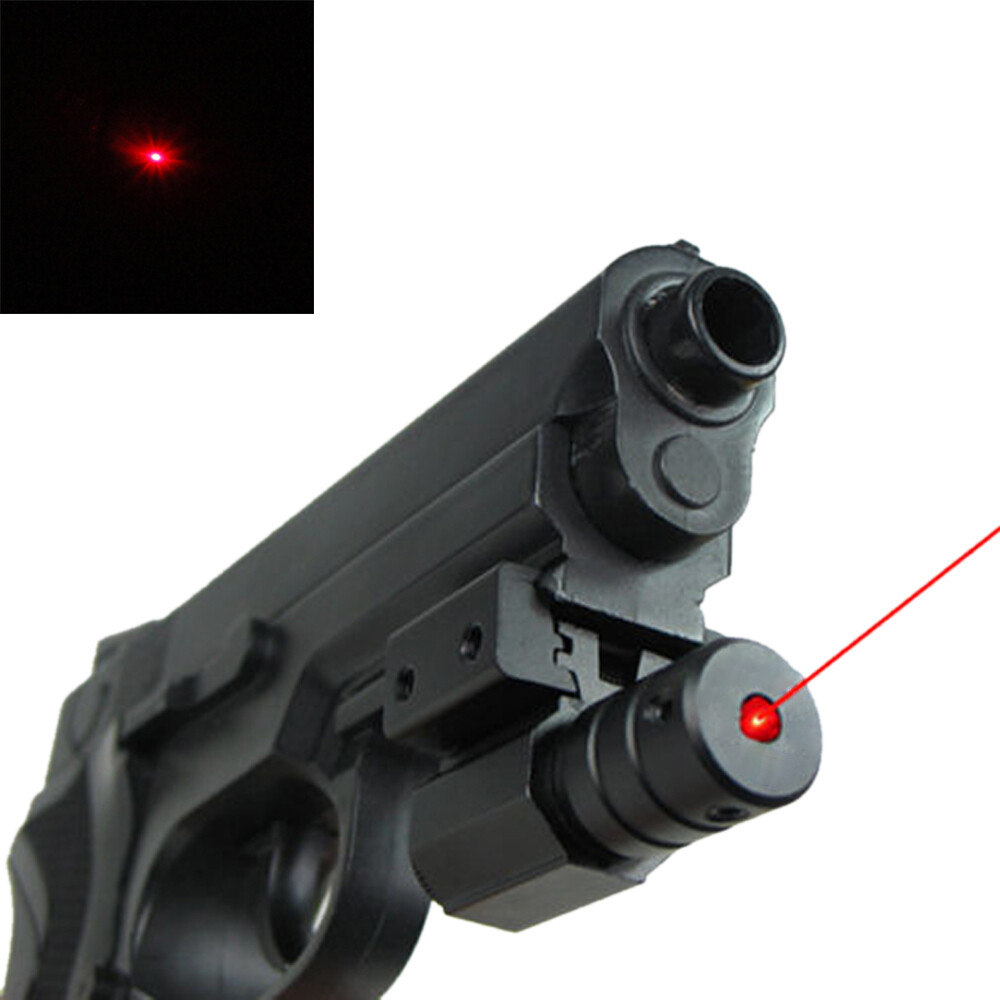 11/20mm Tactical Green Red Laser Beam Dot Sight Scope For Gun Rail Pistol Weaver