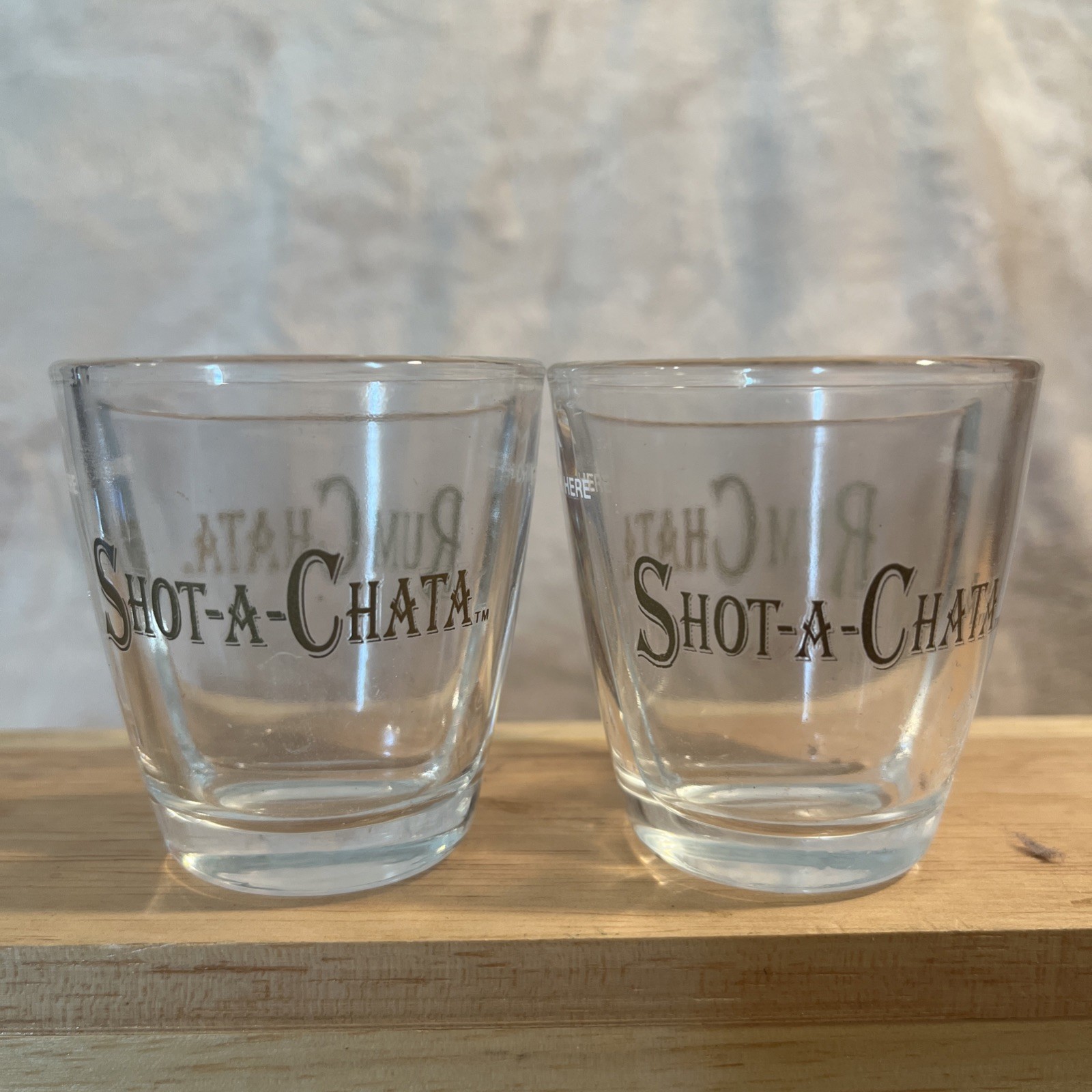 Rum Chata Shot - A - Chata Shot Glasses Divided (2)