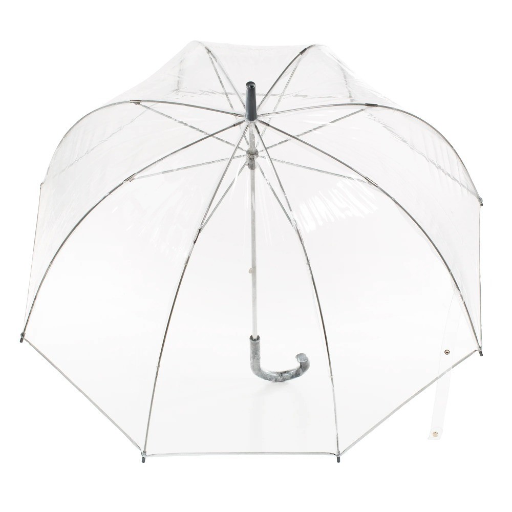 Bubble Rain Umbrella Clear Windproof Strong Unbreakable Inverted Dome Canopy