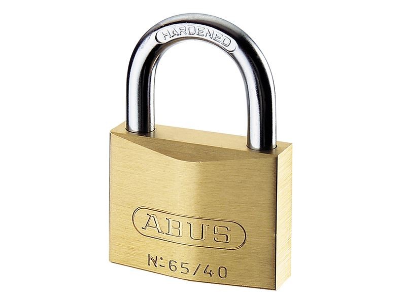 ABUS Mechanical - Cadenas en laiton 65/50mm