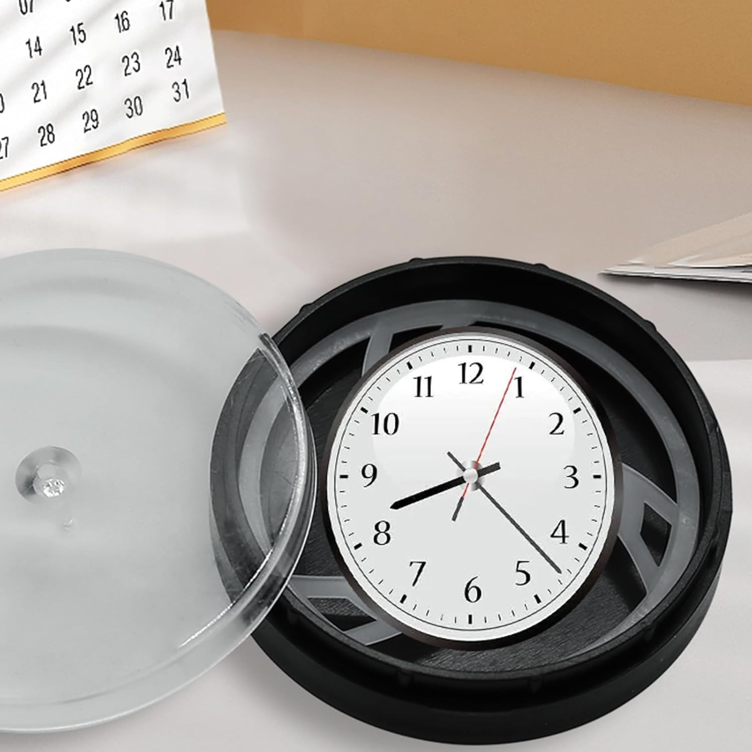 2Pcs Portable Watch Dial Storage Box, Dust-Proof & Scratch-Proof Watch Movement