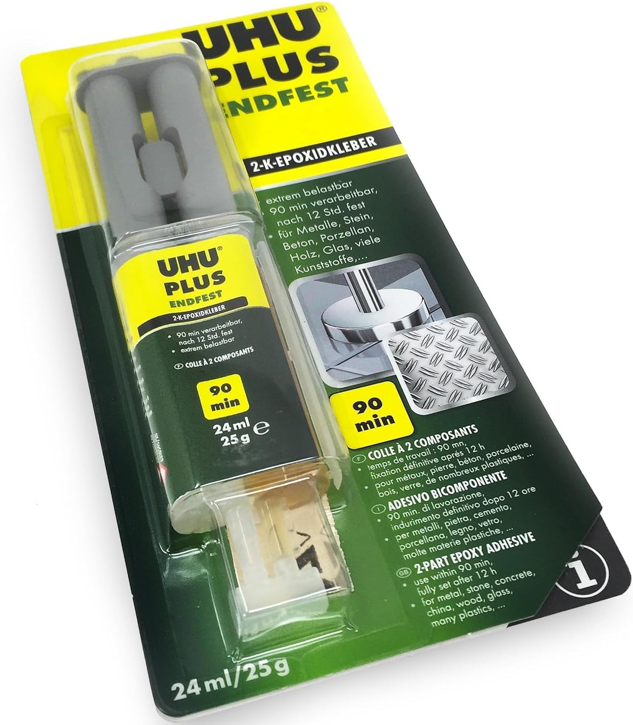 UHU plus Endfest Doppelkammerspritze 25G