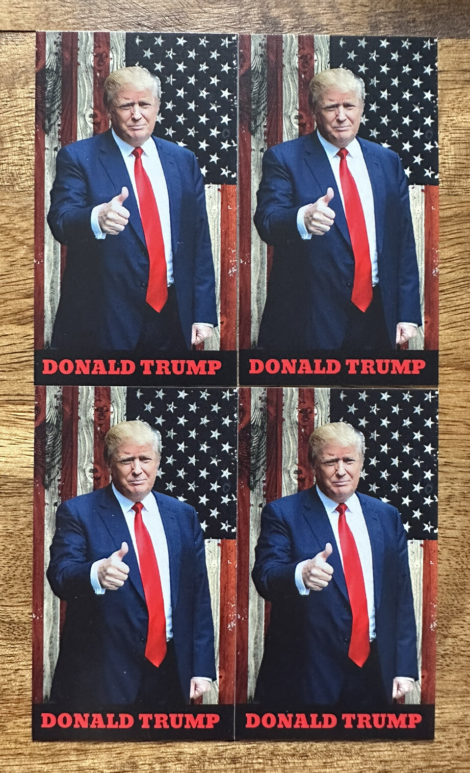 Donald Trump HRT Tobacco Card #23 - Georgia Mugshot Special 4-pack 8.24.23 $8.24