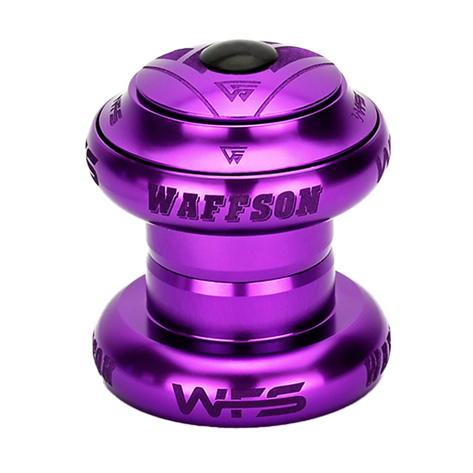WFS NV.73 1 Inch CNC Alloy Threadless Headset with Top Cap , Purple