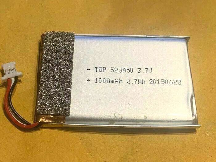 NEW GENUINE 1000mAh 3.7v BATTERY FOR RAND MCNALLY  TND-540 / TND-550 TRUCK GPS