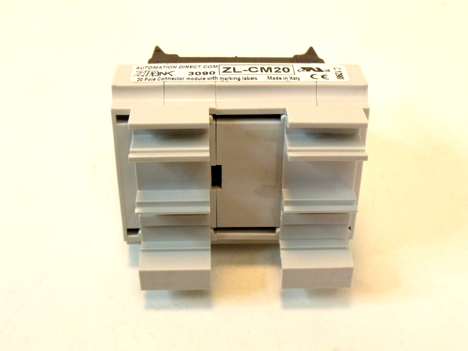 (2) NIB Zip Link / Automation Direct ZL-CM20 20 Pole Connector Modules