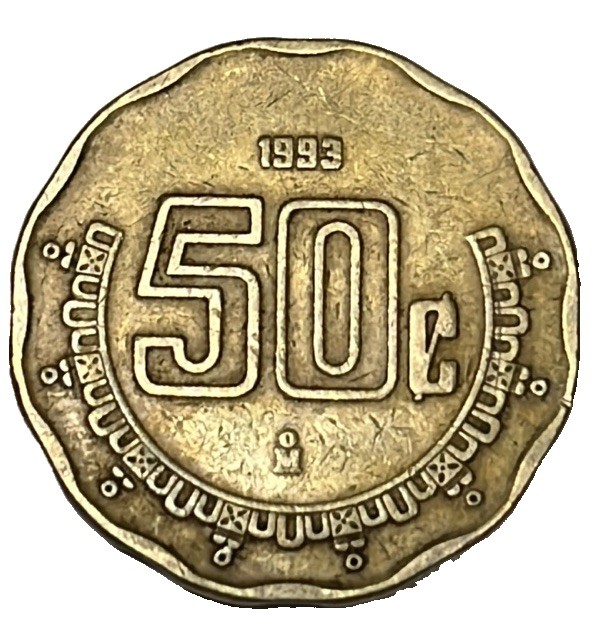 Mexico 50 Centavo Coin