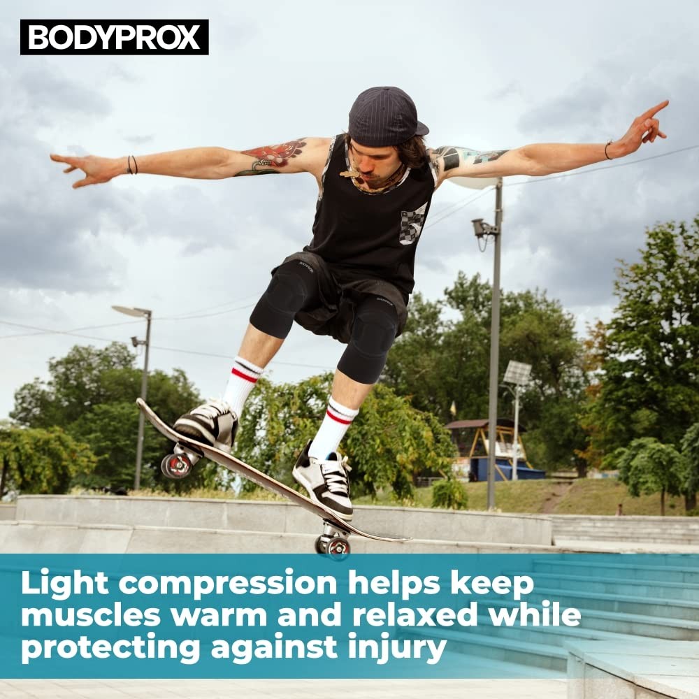 Bodyprox Protective Knee Pads Thick Sponge Collision Avoidance Knee