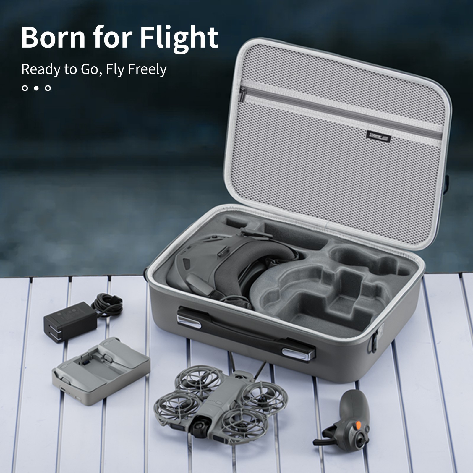 Multi-functional Storage Carrying Bag for DJI NEO 2, Protective Travel Case