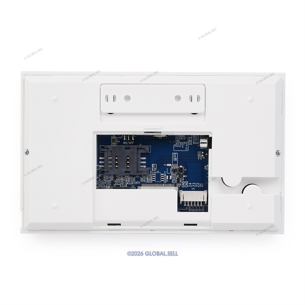HOMSECUR Wireless WIFI 4G RFID LCD Home Alarm System Touch Screen+SOS Intercom