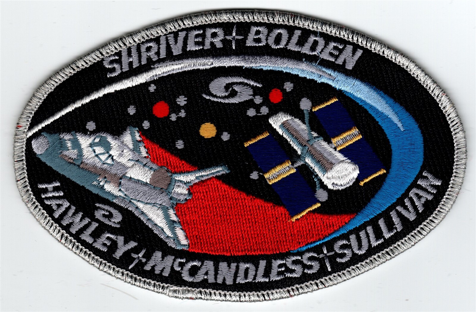 NASA STS-31 Hubble Space Telescope Deployment Mission Iron On Patch *NOS* #706